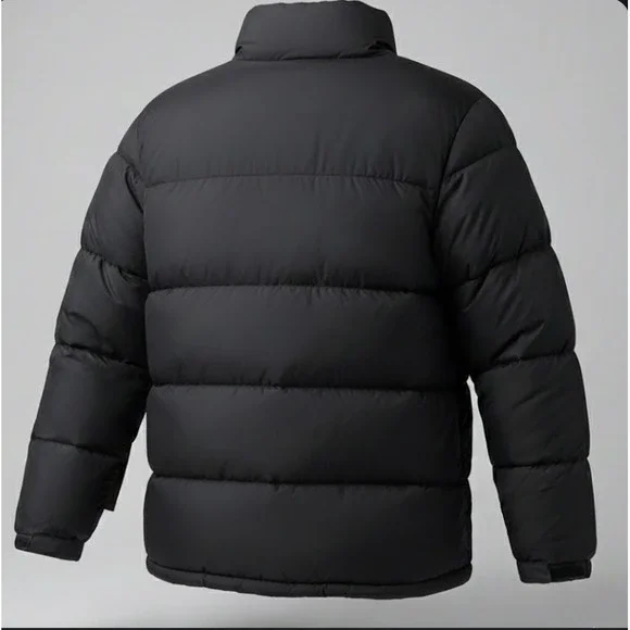 Reebok Men's Black Puffer Jacket Winter Insulated Size 3XL 3TG no hoodie - Picture 2 of 6